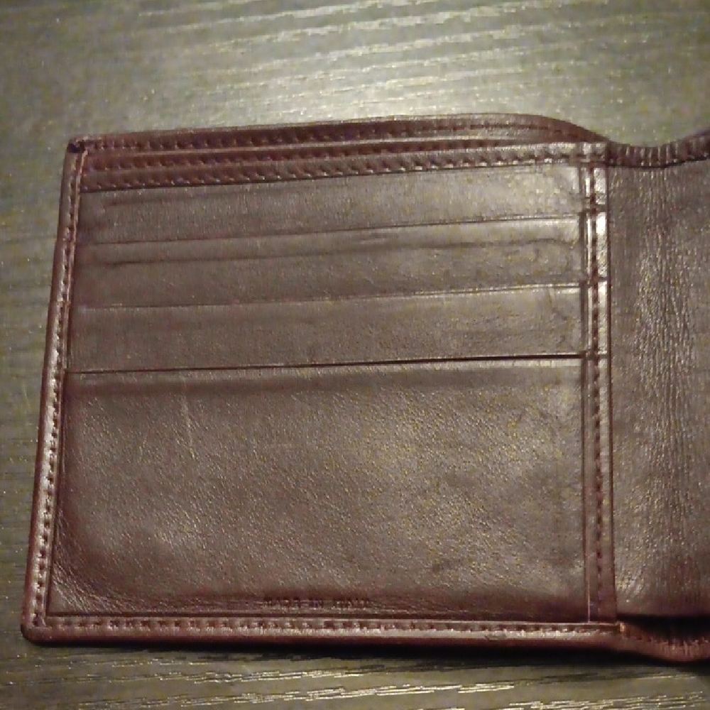 Bally Vintage Dark Brown Leather Wallet (EUC) - Picture 6 of 12